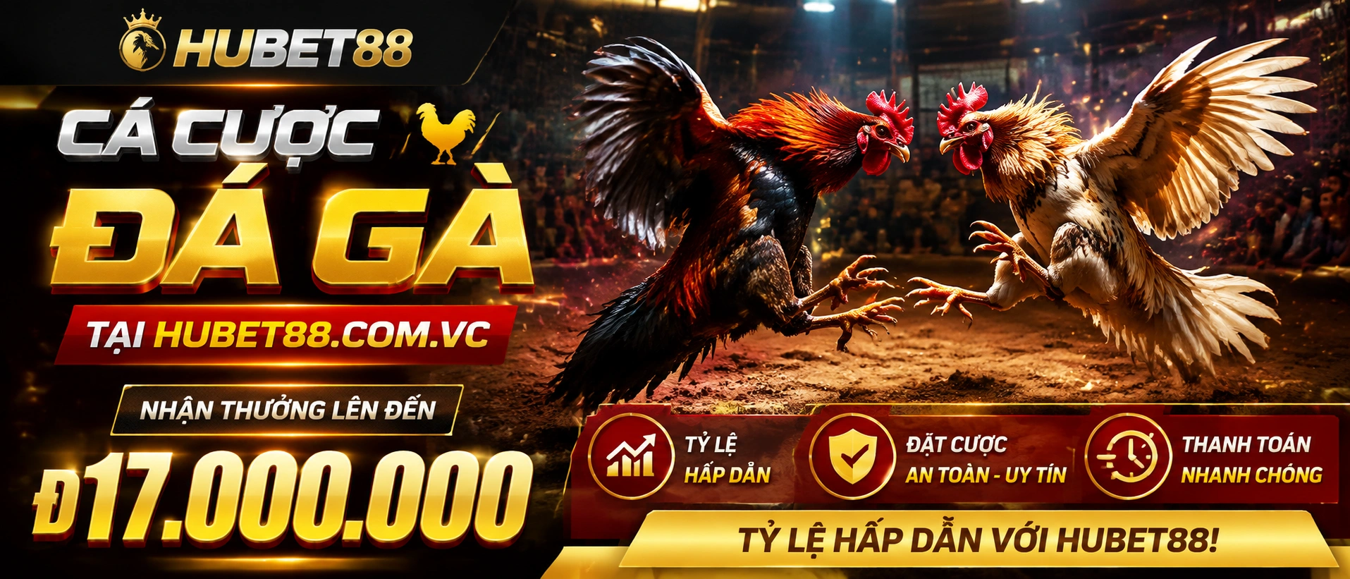 Đá Gà cựa sắt tại hubet88.com.vc